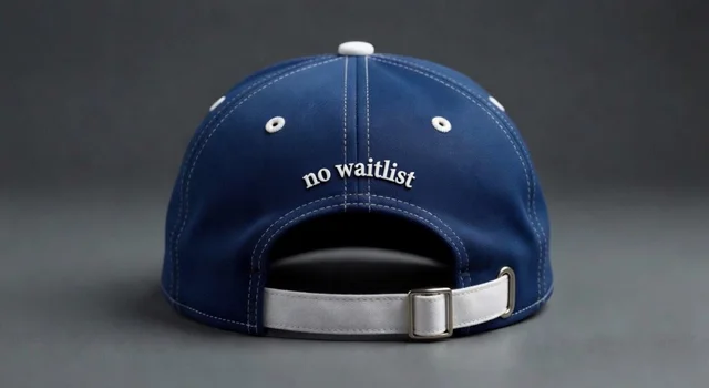 Blue Repinkee cap, back