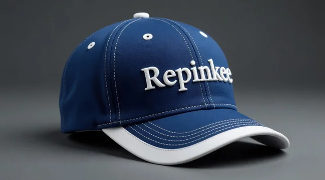 Blue Repinkee cap, front